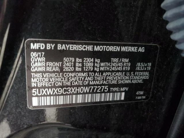 BMW X3 XDRIVE28I, снимка 13 - Автомобили и джипове - 48636193