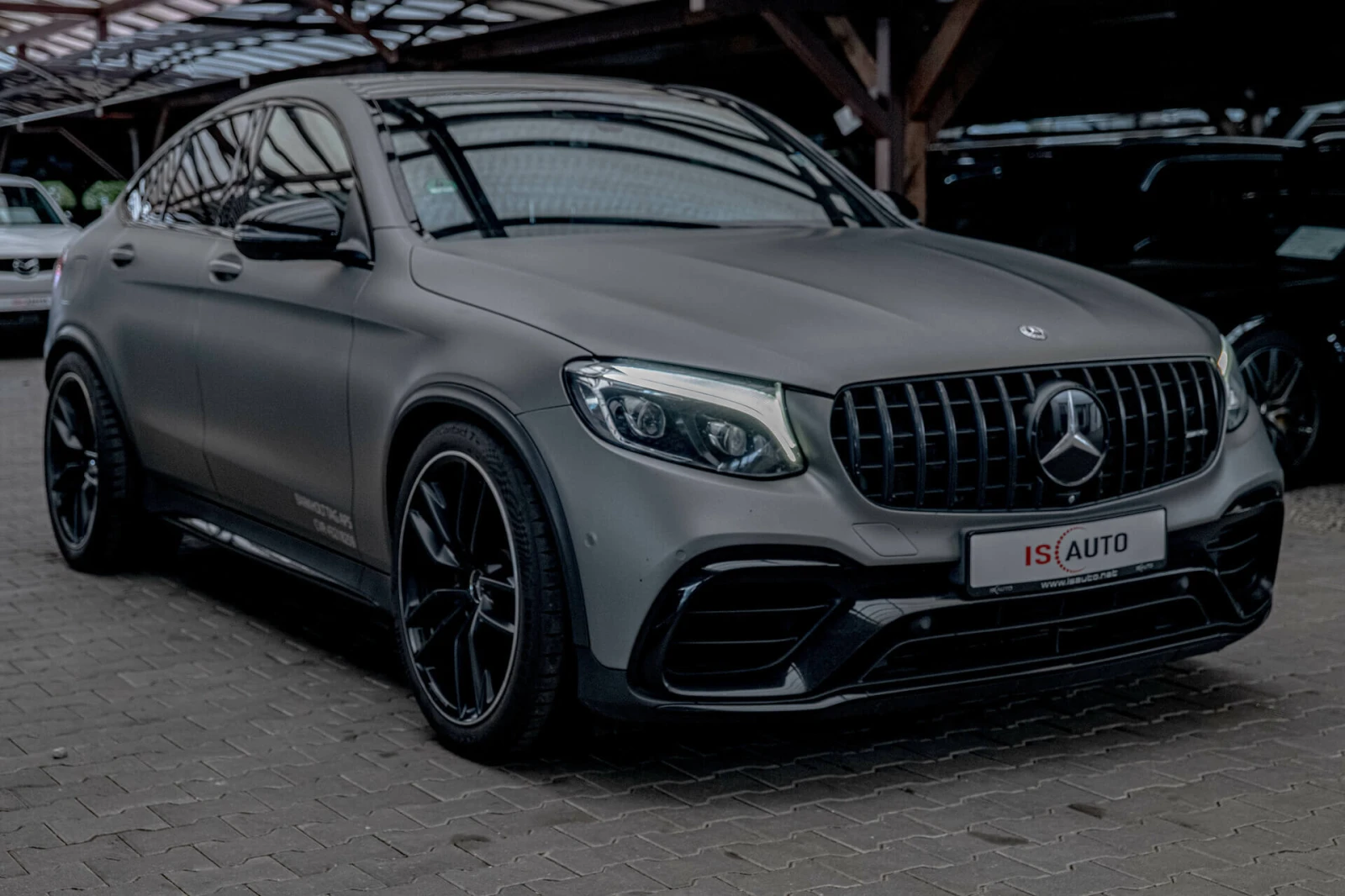 Mercedes-Benz GLC 63 AMG Coupe/Burmester/HuD/Ambi/Обдухване/Карбон/Камера 3 - изображение 2