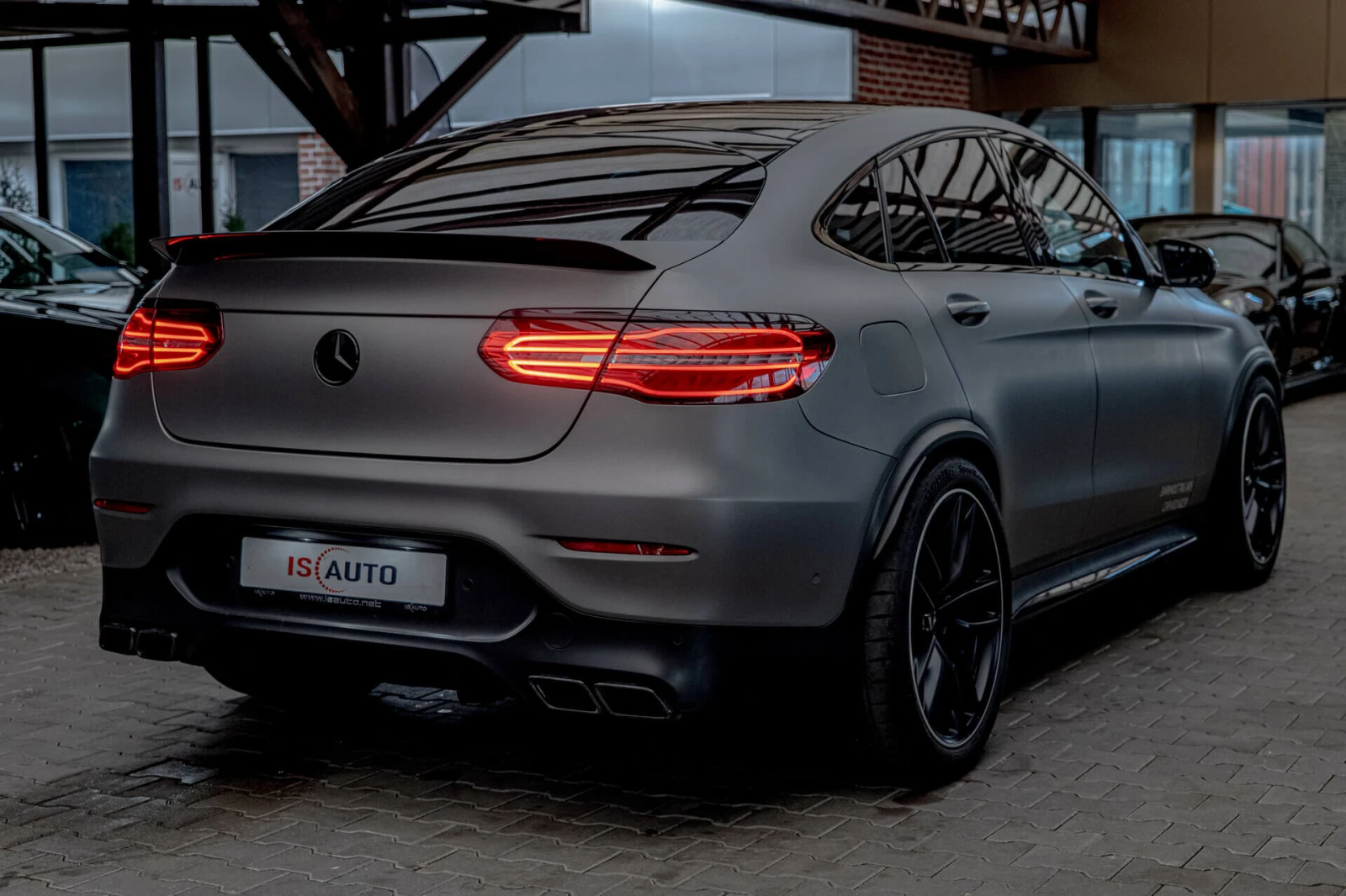 Mercedes-Benz GLC 63 AMG Coupe/Burmester/HuD/Ambi/Обдухване/Карбон/Камера 3 - изображение 5