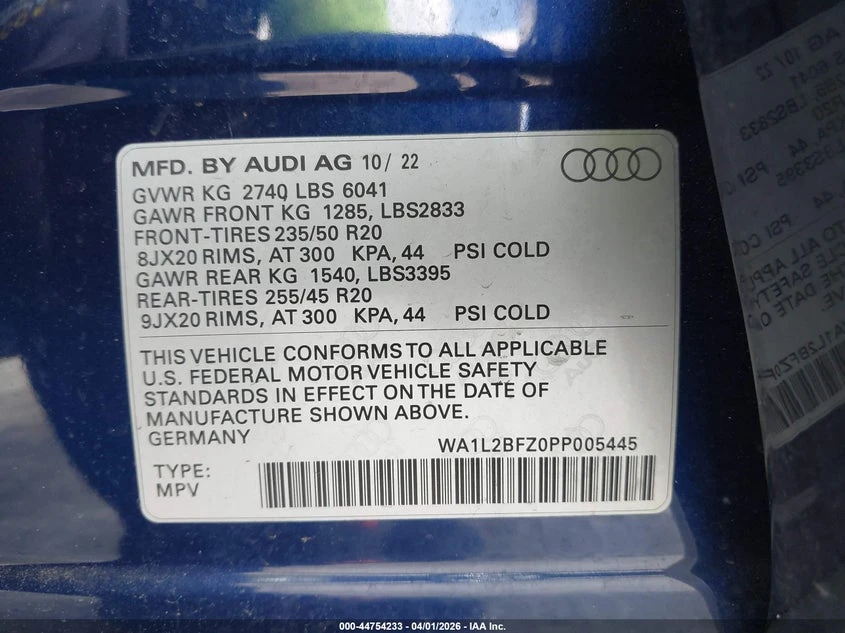 Audi Q4 E-Tron Premium Plus 50 Quattro, снимка 9 - Автомобили и джипове - 54208476