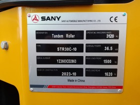 Валяк Sany STR30C-10  3120 кг , снимка 14 - Индустриална техника - 45078907
