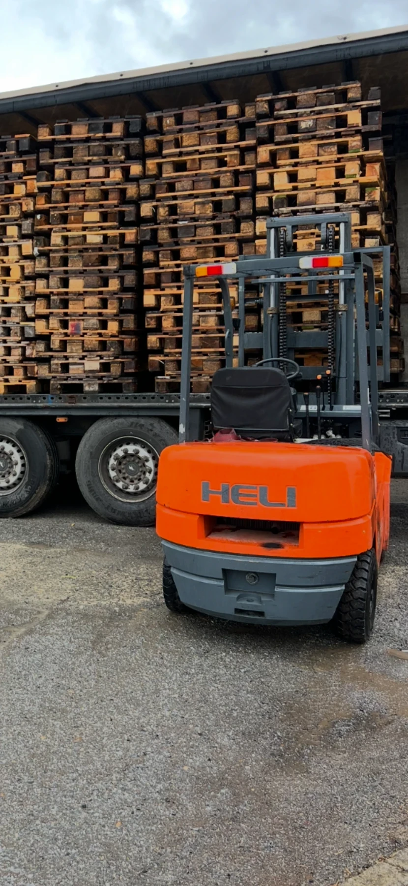 Мотокар HELI Дизел, снимка 2 - Индустриална техника - 53740303