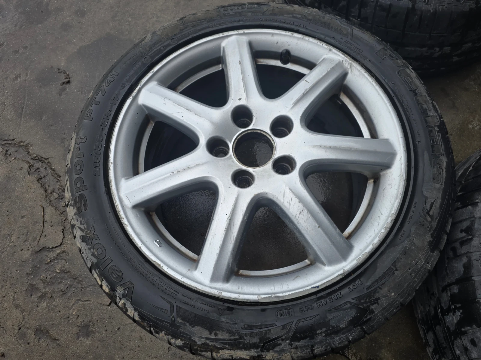 Гуми с джанти BCT 225/45R17, снимка 3 - Гуми и джанти - 55183398