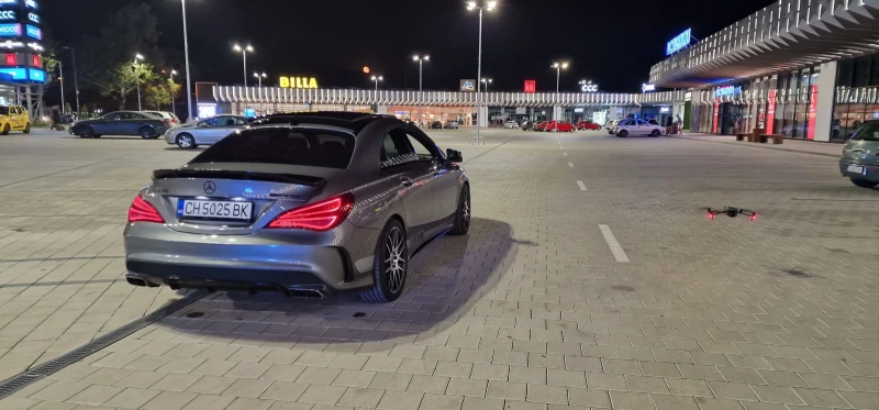 Mercedes-Benz CLA 45 AMG 4MATIC/NAVI/KAM/PANORAMA , снимка 10 - Автомобили и джипове - 49512895