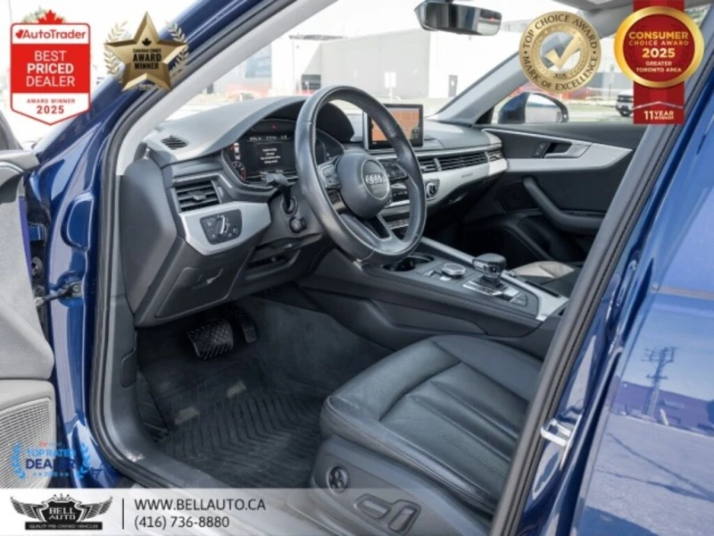 Audi A4 * Technik | NAVI | 360CAM | B&O | SUNROOF | LOWKMS, снимка 10 - Автомобили и джипове - 52924391