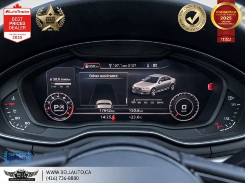 Audi A4 * Technik | NAVI | 360CAM | B&O | SUNROOF | LOWKMS, снимка 13 - Автомобили и джипове - 52924391