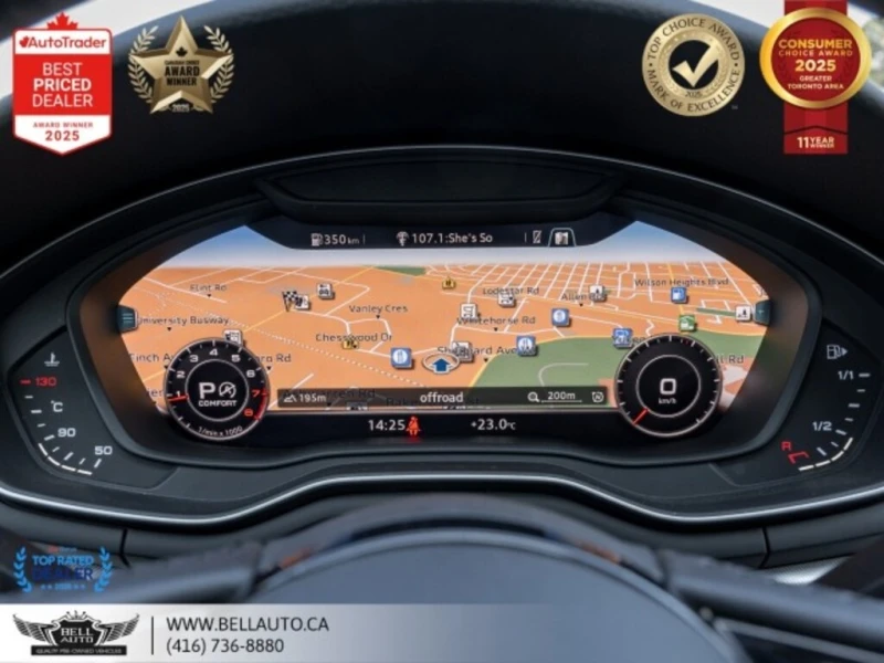 Audi A4 * Technik | NAVI | 360CAM | B&O | SUNROOF | LOWKMS, снимка 14 - Автомобили и джипове - 52924391