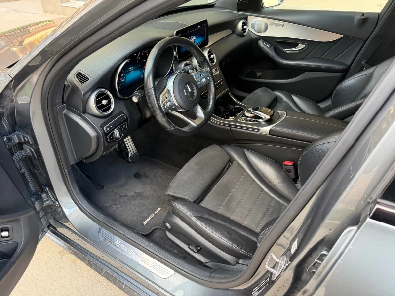 Mercedes-Benz C 220 AMG LINE/PANORAMA/DIGITAL/360/DISTRONIC+ /BURM, снимка 8 - Автомобили и джипове - 52998122