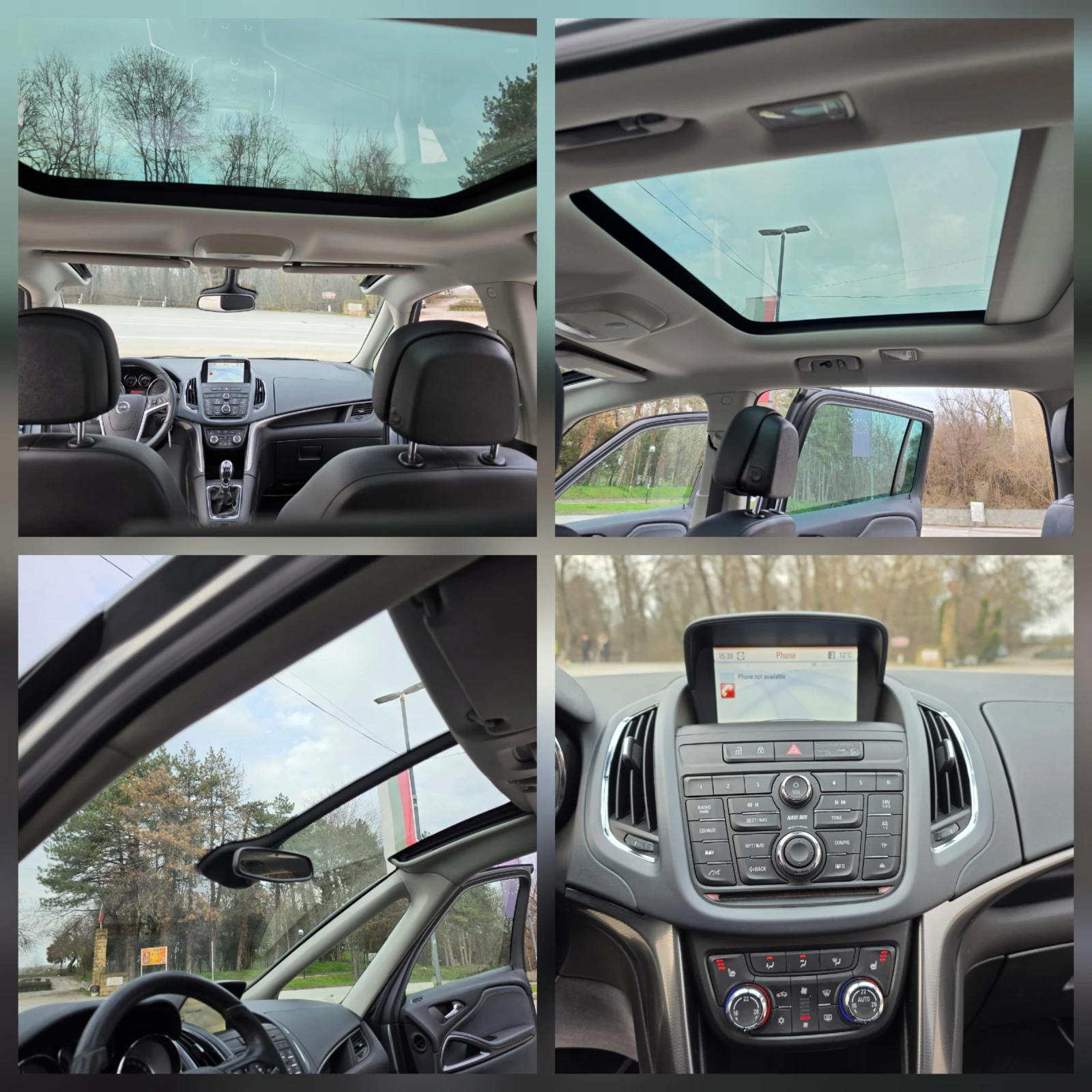 Opel Zafira 2.0CDTI FULL 7 МЕСТА, снимка 14 - Автомобили и джипове - 53967616