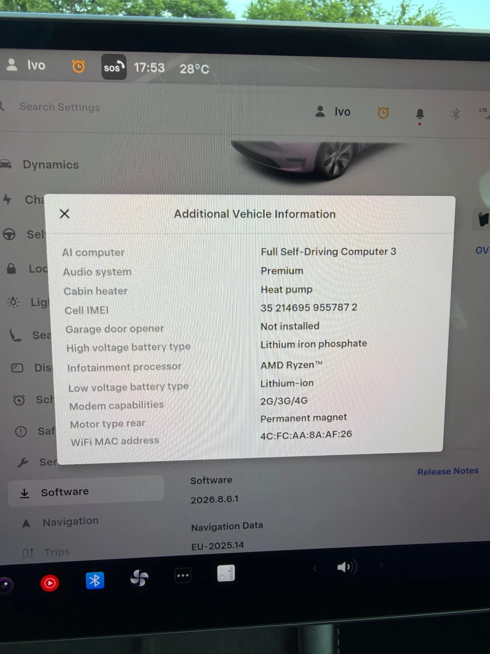 Tesla Model Y RWD 60kWh 2023, снимка 15 - Автомобили и джипове - 54839392