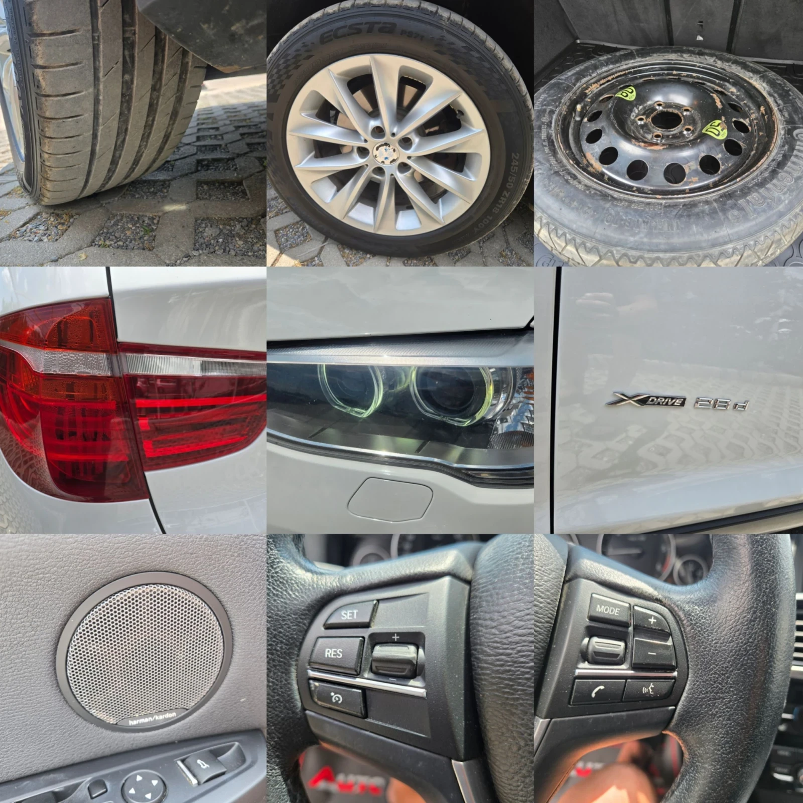 BMW X3 2.0D-184кс= АВТОМАТ= XDRIVE= FACE= H&K= PANO, снимка 17 - Автомобили и джипове - 55133414