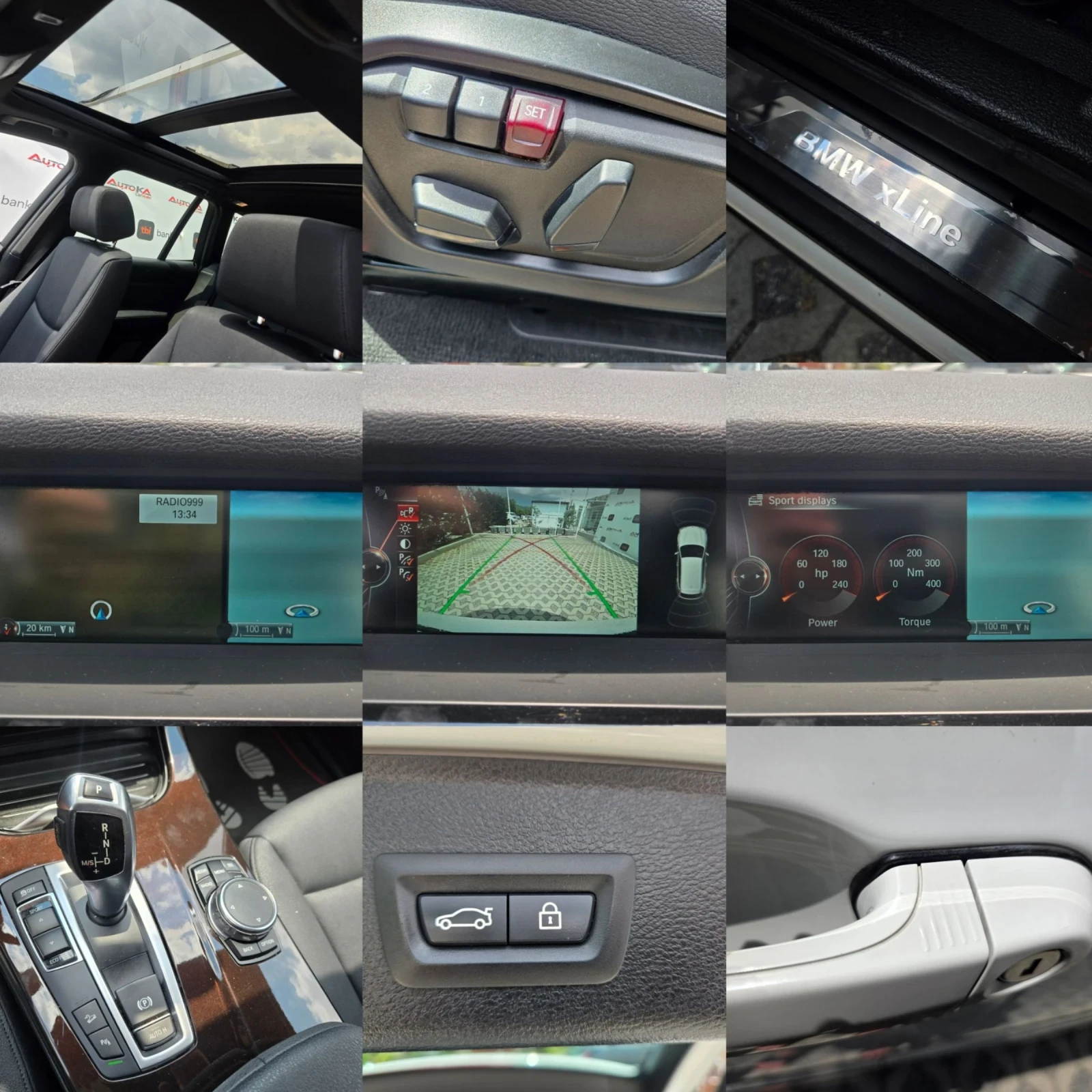 BMW X3 2.0D-184кс= АВТОМАТ= XDRIVE= FACE= H&K= PANO, снимка 16 - Автомобили и джипове - 55133414
