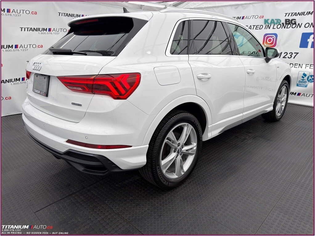 Audi Q3 * S-LINE * QUATTRO * Автокредит (Цена до България), снимка 4 - Автомобили и джипове - 55142485