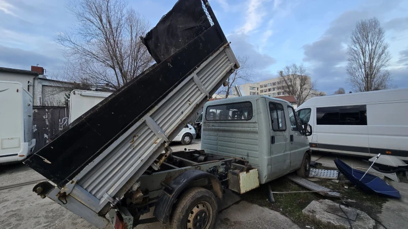 Fiat Ducato 2.8 2001  тристранен самосвал , снимка 2 - Бусове и автобуси - 53457410