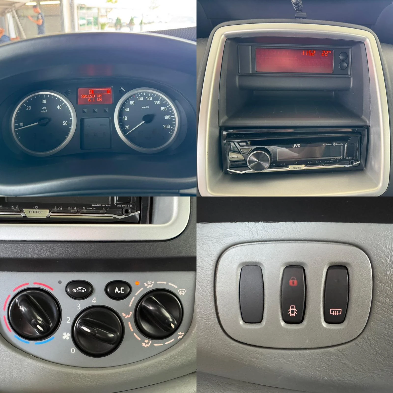 Opel Vivaro 2.0CDTI* 115ps* 9места* 6ск* КЛИМАТИК, снимка 15 - Бусове и автобуси - 54790385
