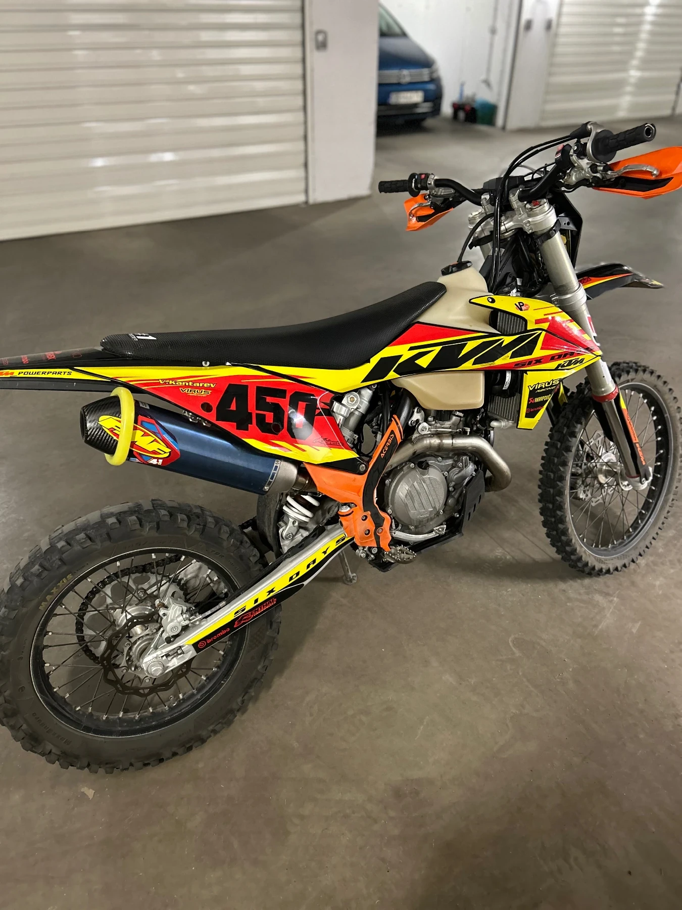 Ktm EXC 450 2022. FMF 4.1 CARBON  | Mobile.bg   1