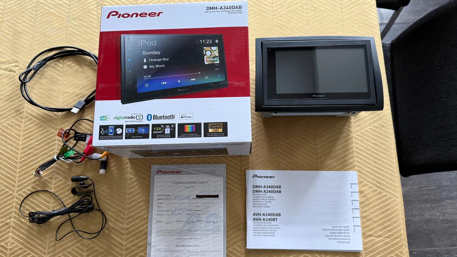  Pioneer DMH-A340DAB 2-DIN | Mobile.bg   1
