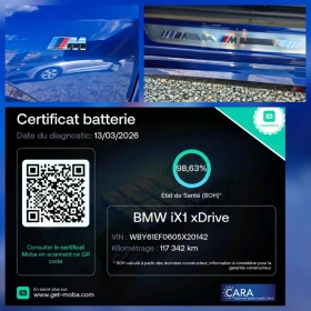 BMW iX1  ixDrive30 313ch M Sport-MASAJ-PODGREV-SOH-99% - 31900 € / 62390.98 лв. - 70745833 16