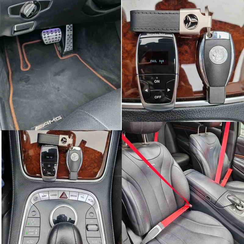 Mercedes-Benz S 500 S65AMG FULL, FACE, LONG, , снимка 14 - Автомобили и джипове - 48044945