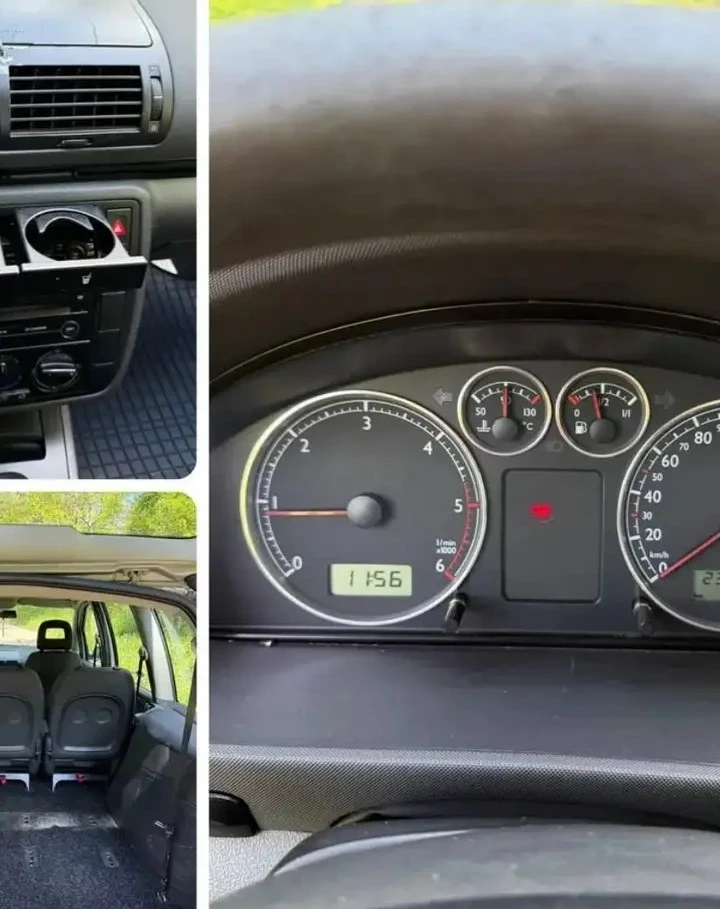 VW Sharan 1.9Tdi, снимка 4 - Автомобили и джипове - 55432542
