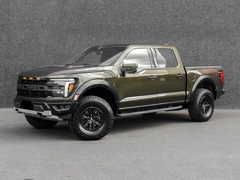 Ford F150 RAPTOR/3.5L ECOBOOST/SHELTER GREEN/B&O/360/PANO/, снимка 2 - Автомобили и джипове - 52565121