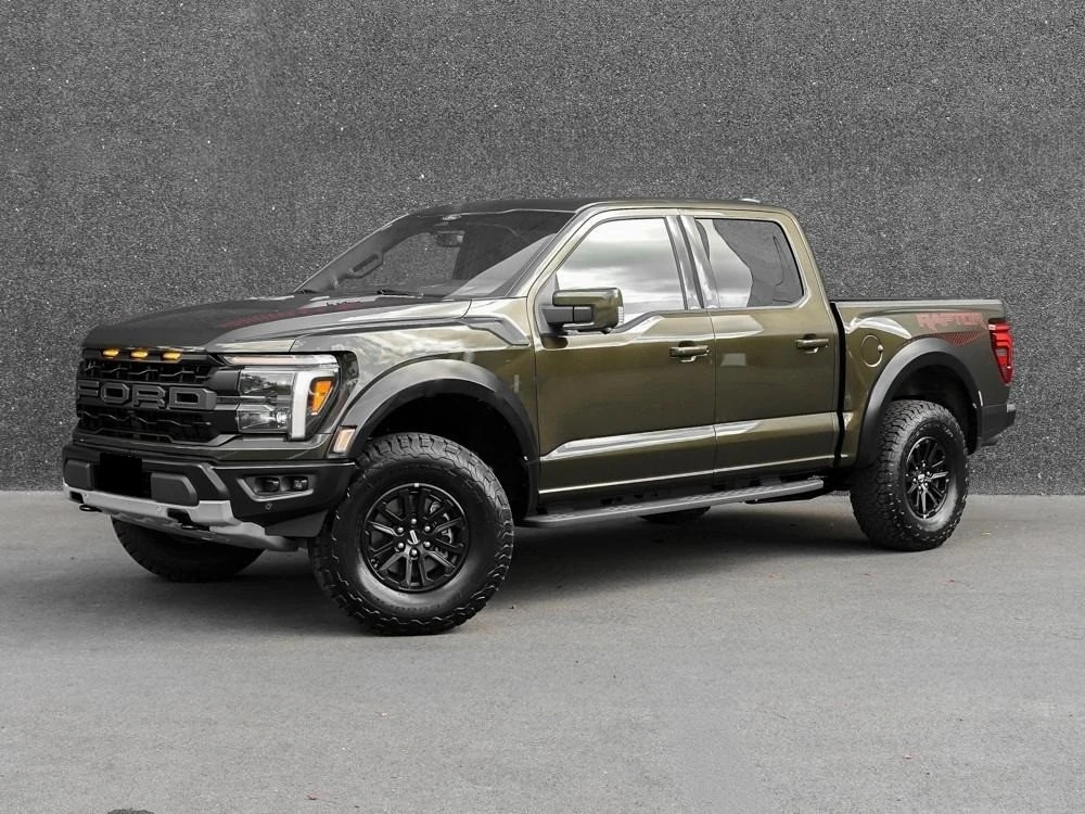 Ford F150 RAPTOR/3.5L ECOBOOST/SHELTER GREEN/B&O/360/PANO/ - изображение 2
