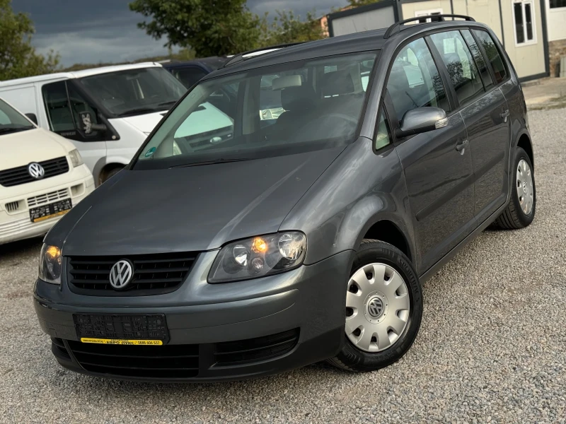 VW Touran 1.6FSI 115кс 6ск НАВИ КЛИМАТИК , снимка 3 - Автомобили и джипове - 47284941