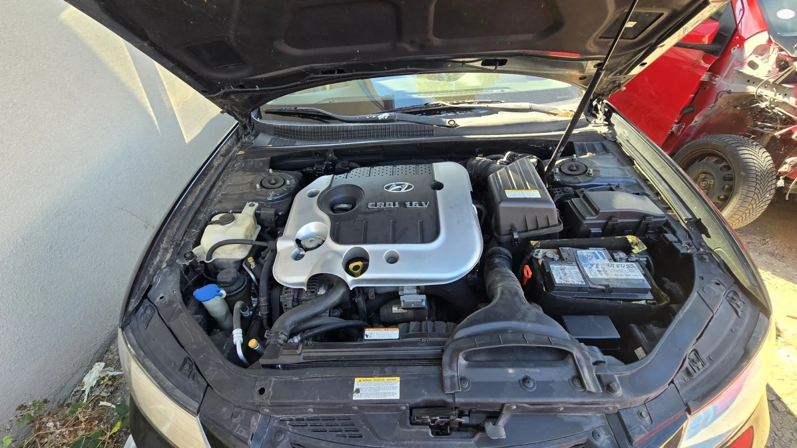 Hyundai Sonata 2.0 дизел кожа антомат, снимка 4 - Автомобили и джипове - 56112947