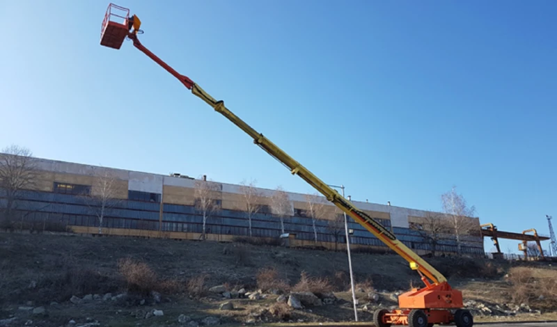 Автовишка Друга марка JLG 120HX  4х4х4, снимка 5 - Индустриална техника - 49705509