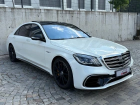 Mercedes-Benz S 63 AMG L/NAVI/4MATIC/3TV/PANO/CERAMIC/KAM/MULTY/Excellen!, снимка 1
