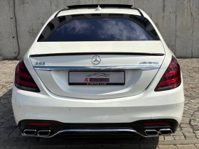 Mercedes-Benz S 63 AMG L/NAVI/4MATIC/3TV/PANO/CERAMIC/KAM/MULTY/Excellen!, снимка 4