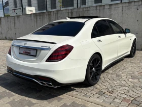 Mercedes-Benz S 63 AMG L/NAVI/4MATIC/3TV/PANO/CERAMIC/KAM/MULTY/Excellen!, снимка 6
