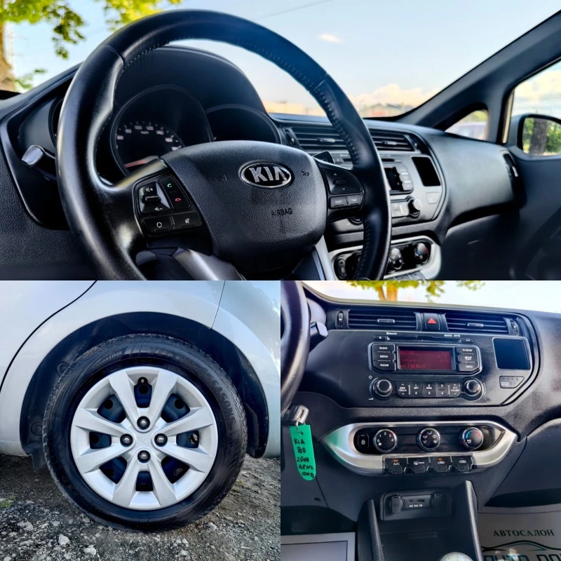 Kia Rio 1.2  БЕНЗИН ГАЗ 85 К.С. УНИКАТ!!! ПРОДАДЕН , снимка 12 - Автомобили и джипове - 45605866