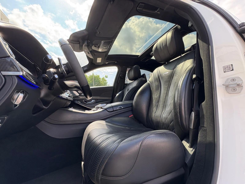 Mercedes-Benz S 63 AMG L/NAVI/4MATIC/3TV/PANO/CERAMIC/KAM/MULTY/Excellen!, снимка 10 - Автомобили и джипове - 50833427