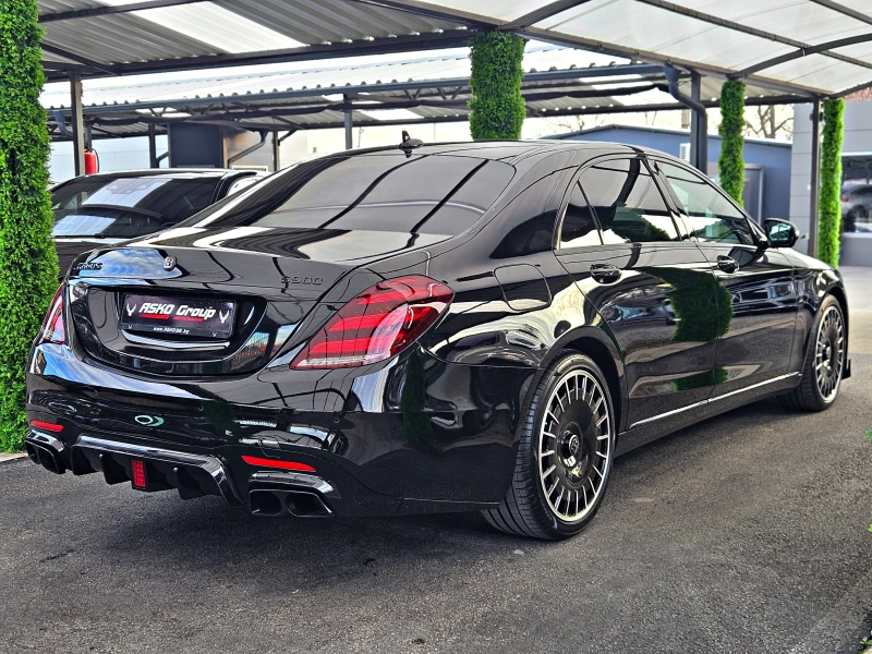 Mercedes-Benz S 350 L/BRABUS/9G/4M/TVx3/DISTR/HUD/360CAM/ОБДУХ/AMBI/LI, снимка 5 - Автомобили и джипове - 52827366