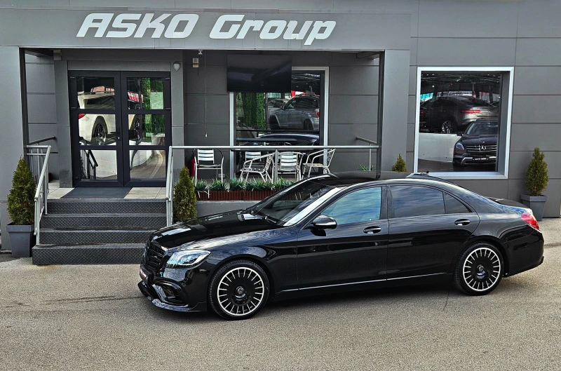 Mercedes-Benz S 350 L/BRABUS/9G/4M/TVx3/DISTR/HUD/360CAM/ОБДУХ/AMBI/LI, снимка 17 - Автомобили и джипове - 52827366