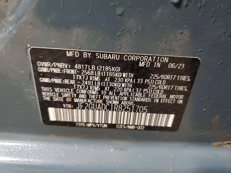 Subaru Crosstrek 2.0L 4 ALL WHEEL DRIVE, снимка 14 - Автомобили и джипове - 53802925