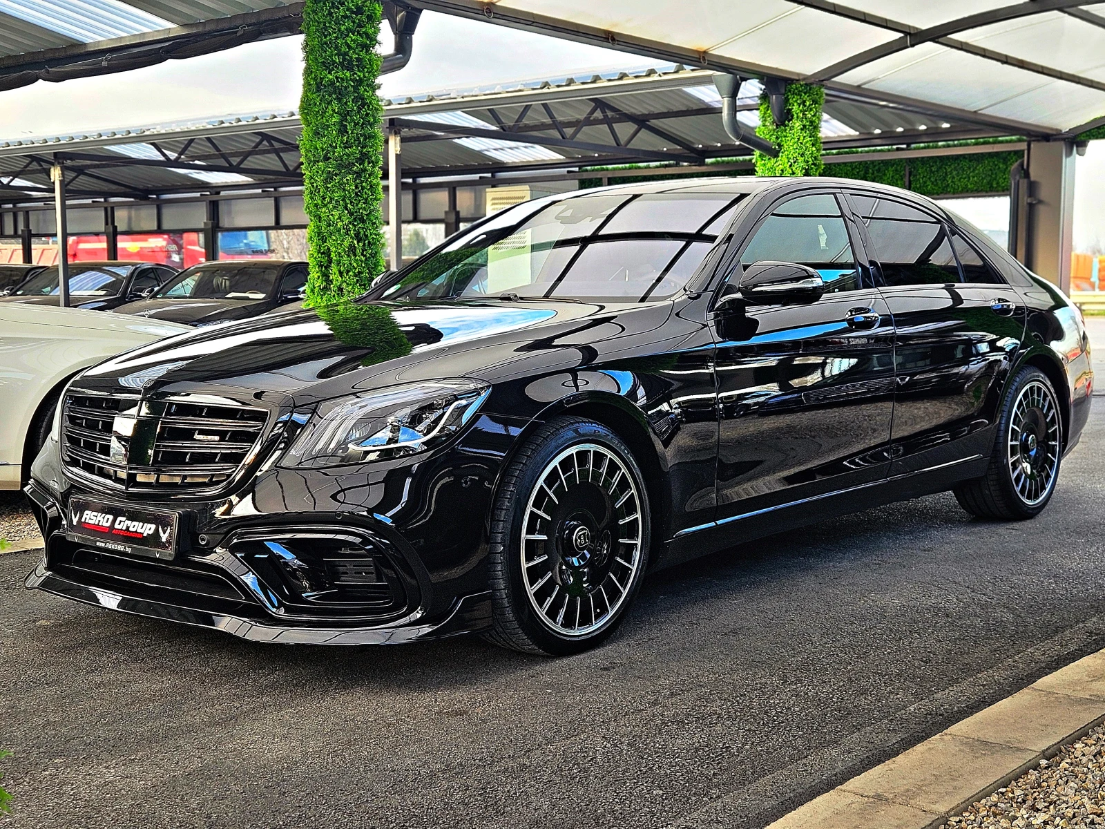 Mercedes-Benz S 350 L/BRABUS/9G/4M/TVx3/DISTR/HUD/360CAM/ОБДУХ/AMBI/LI, снимка 1