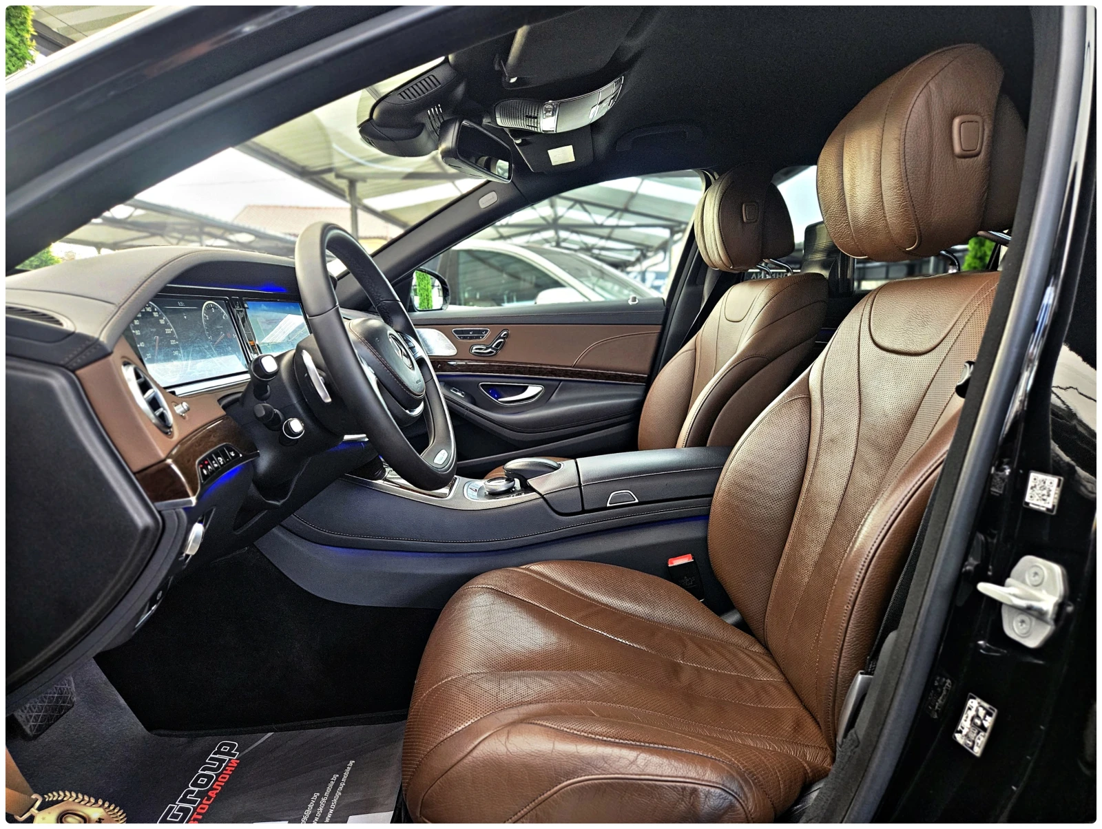 Mercedes-Benz S 350 L/BRABUS/9G/4M/TVx3/DISTR/HUD/360CAM/ОБДУХ/AMBI/LI - изображение 10