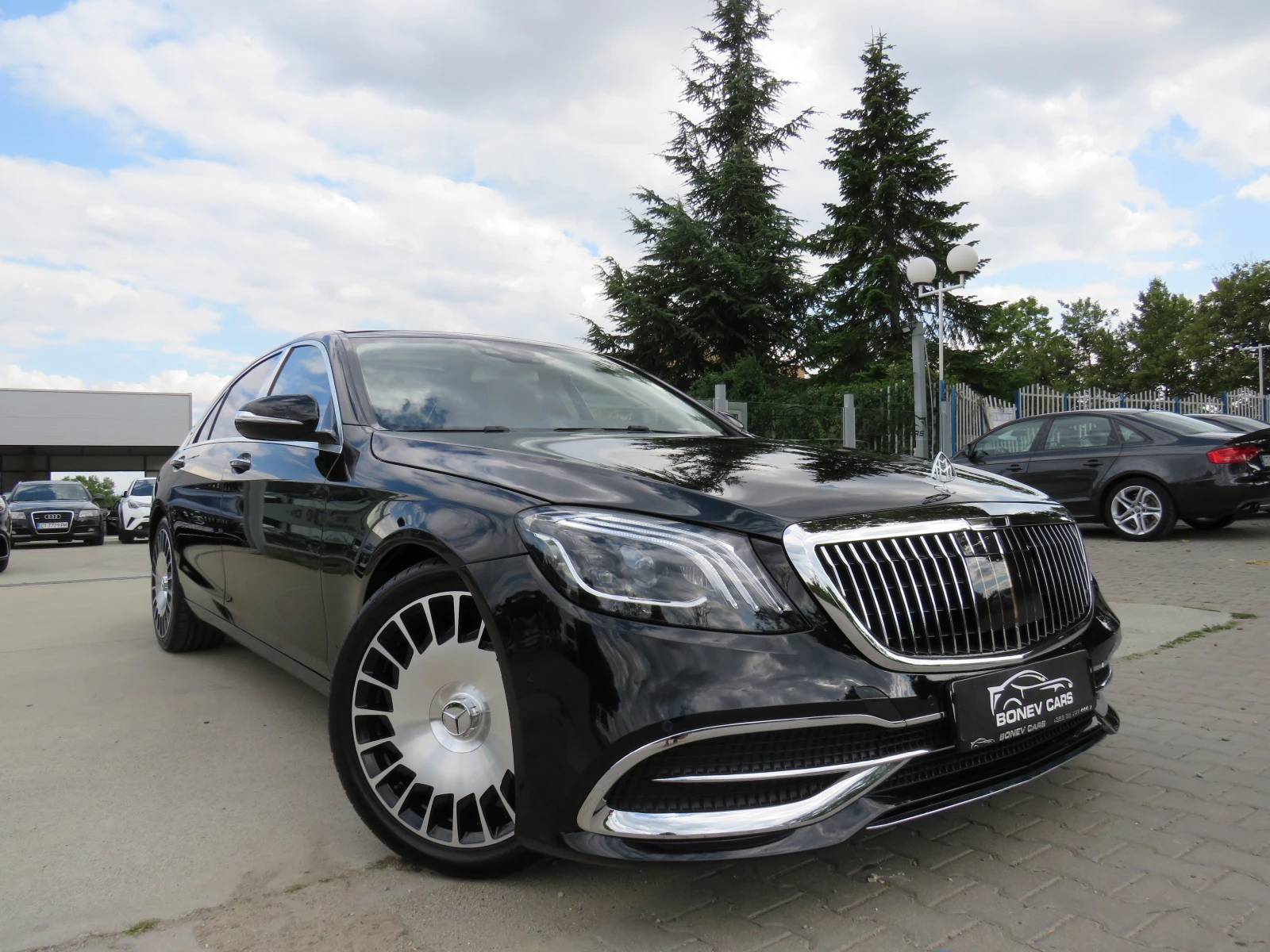 Mercedes-Benz S 550 MAYBACH LONG LED PANO DISTRONIC, снимка 3 - Автомобили и джипове - 55568221
