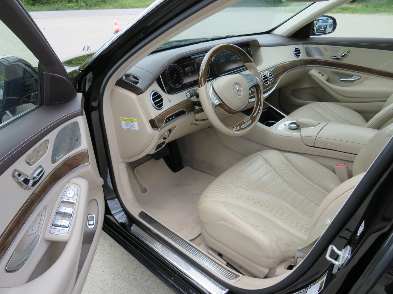 Mercedes-Benz S 550 MAYBACH LONG LED PANO DISTRONIC, снимка 9 - Автомобили и джипове - 55568221