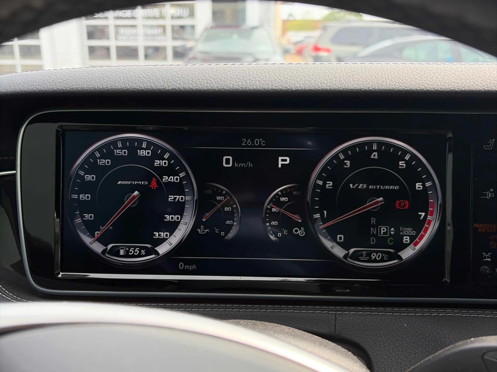 Mercedes-Benz S 63 * AMG * CARFAX * ЦЕНА ДО БГ, снимка 8 - Автомобили и джипове - 55879044