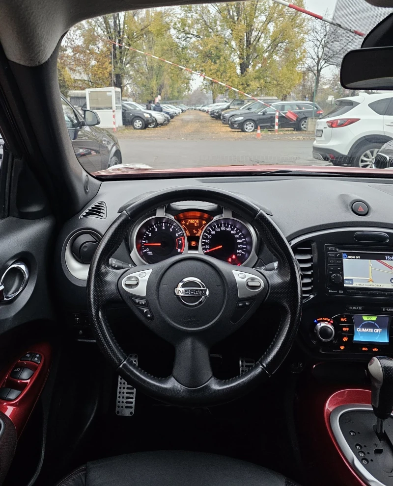 Nissan Juke 1.6 4x4 190к.с. Tekna Подгрев Сервизна книжка, снимка 12 - Автомобили и джипове - 47960600