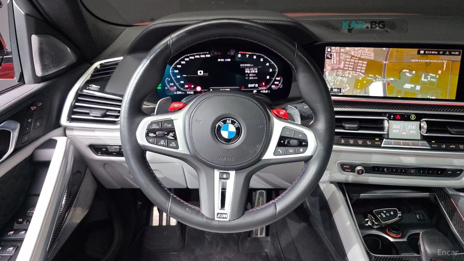 BMW X6 X6M COMPETITION* 360* HUD* КОЖА* ПАНО* ОБДУХВ, снимка 13 - Автомобили и джипове - 55077748