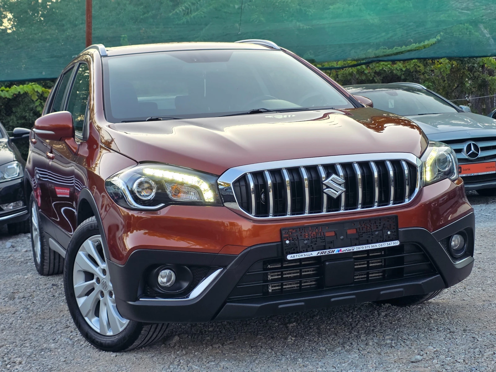 Suzuki SX4 S-Cross 1.4 i 140 К.С. АВТОМАТ / 4Х4 / КАМЕРА, снимка 2 - Автомобили и джипове - 55484457