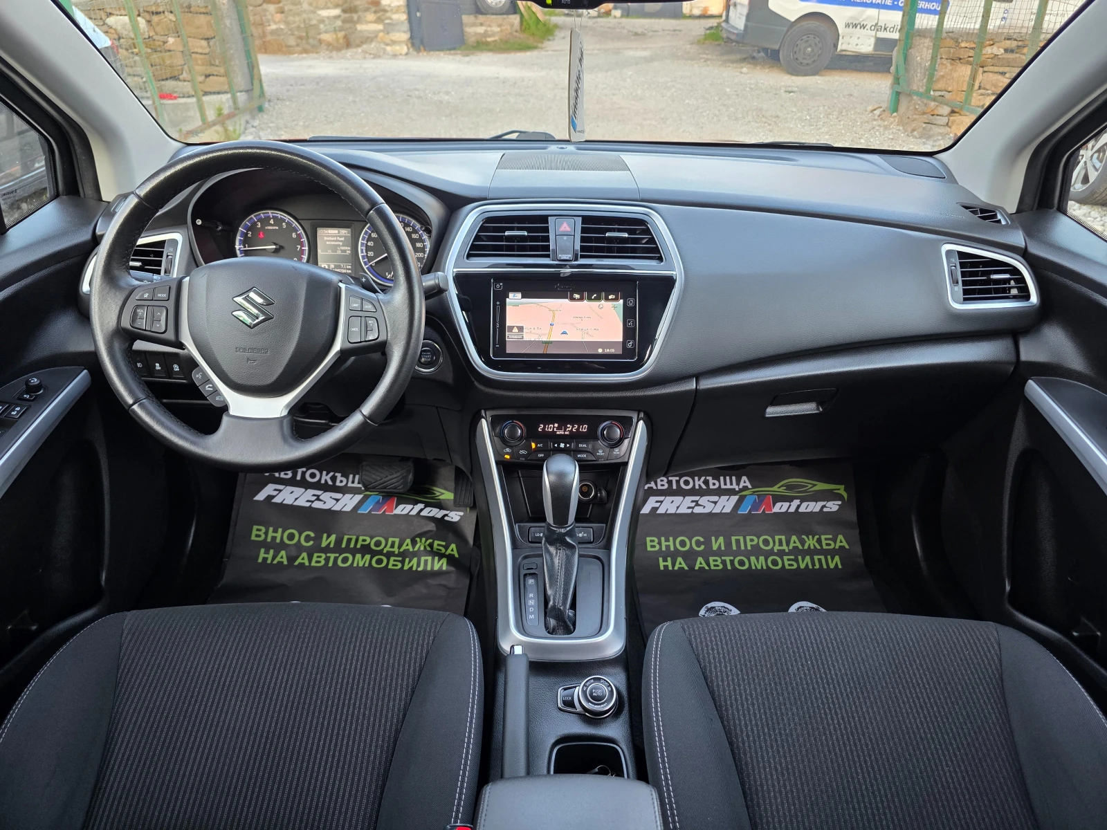 Suzuki SX4 S-Cross 1.4 i 140 К.С. АВТОМАТ / 4Х4 / КАМЕРА, снимка 7 - Автомобили и джипове - 55484457