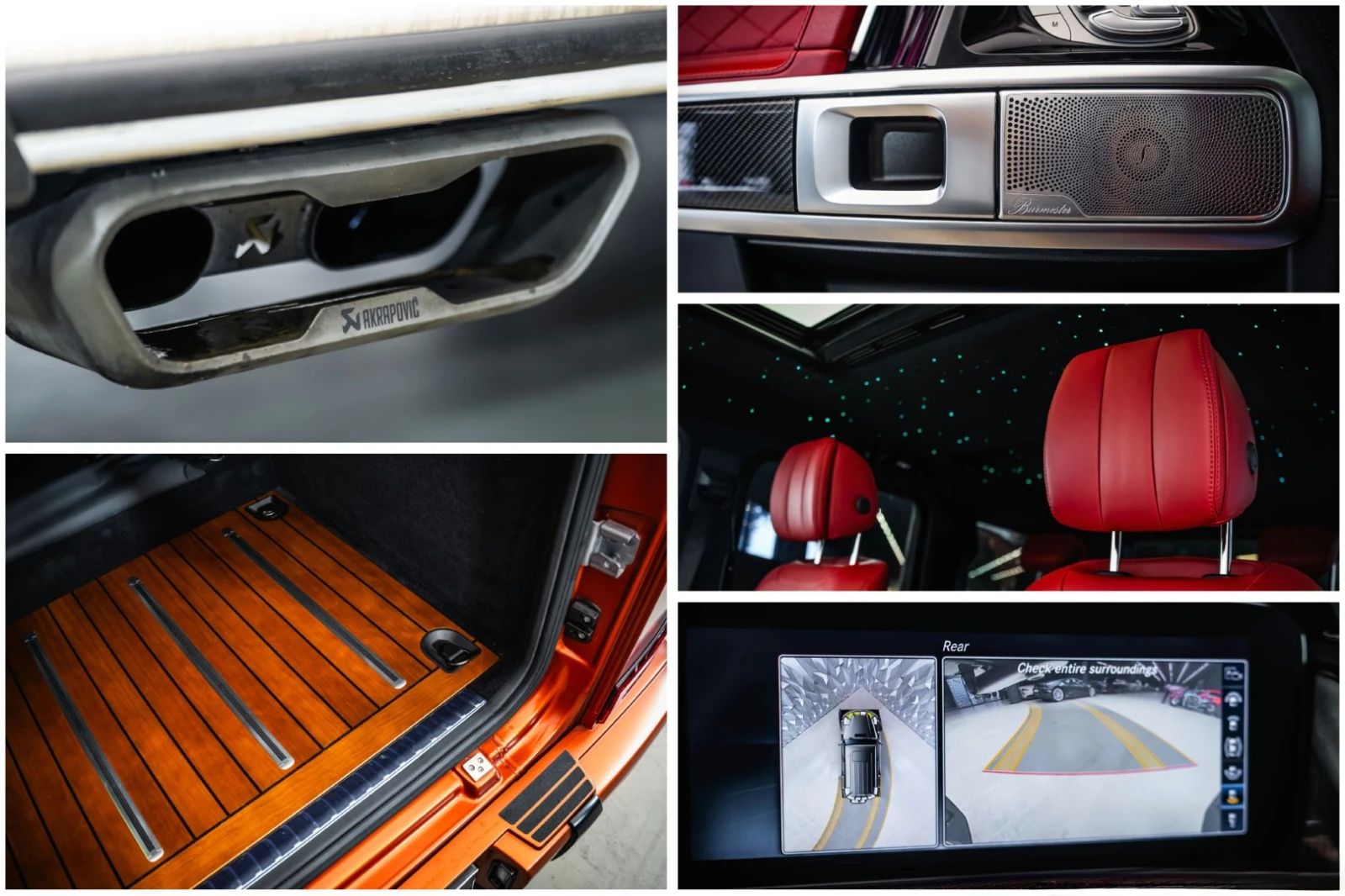 Mercedes-Benz G 63 AMG Akrapovic* Carbon* , снимка 17 - Автомобили и джипове - 55637836