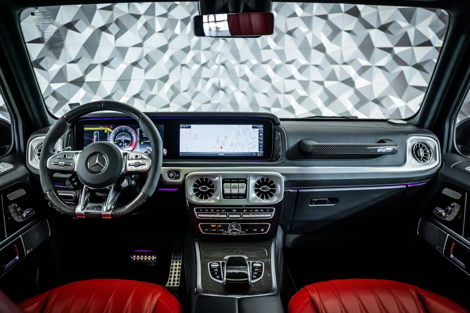 Mercedes-Benz G 63 AMG Akrapovic* Carbon* , снимка 11 - Автомобили и джипове - 55637836