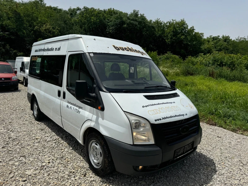 Ford Transit 9 МЕСТА КЛИМАТИК, снимка 1 - Бусове и автобуси - 47293362