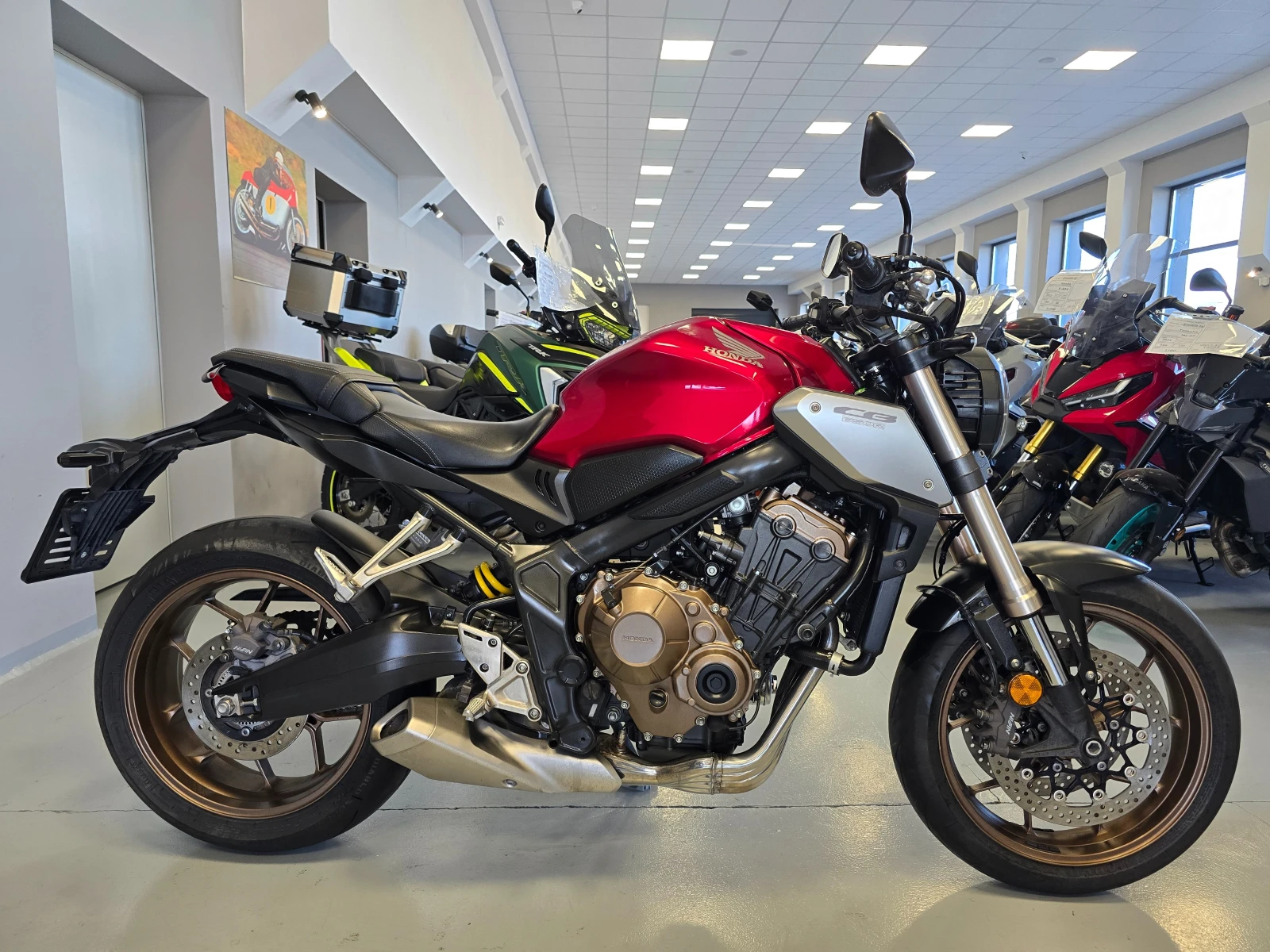 Honda Cb 650R, Led, ABS-TCS, 2020г., снимка 3 - Мотоциклети и мототехника - 55385246